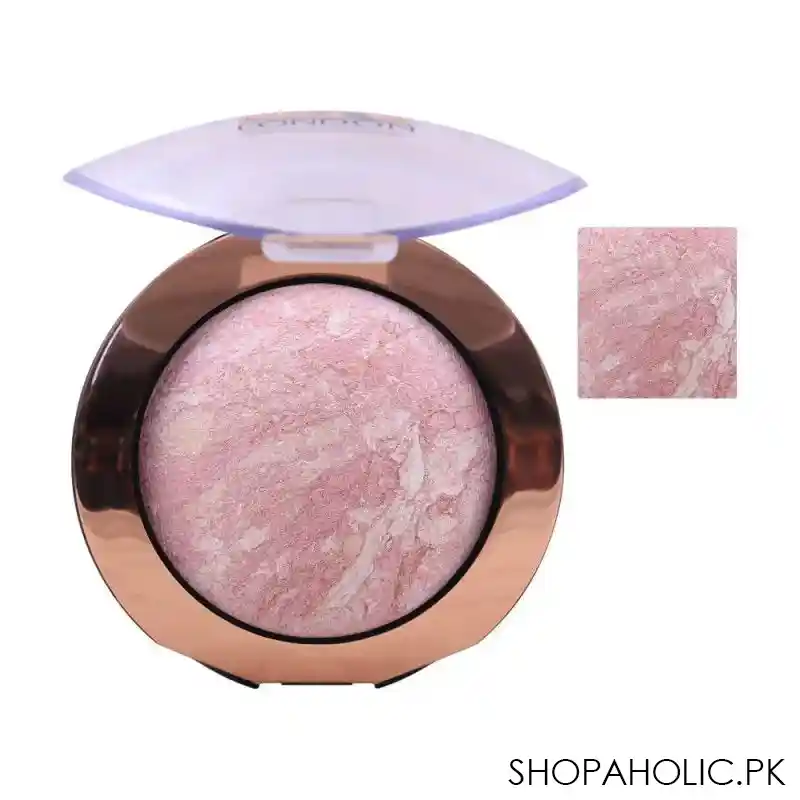 st london glam & shine blusher, satin peach main image