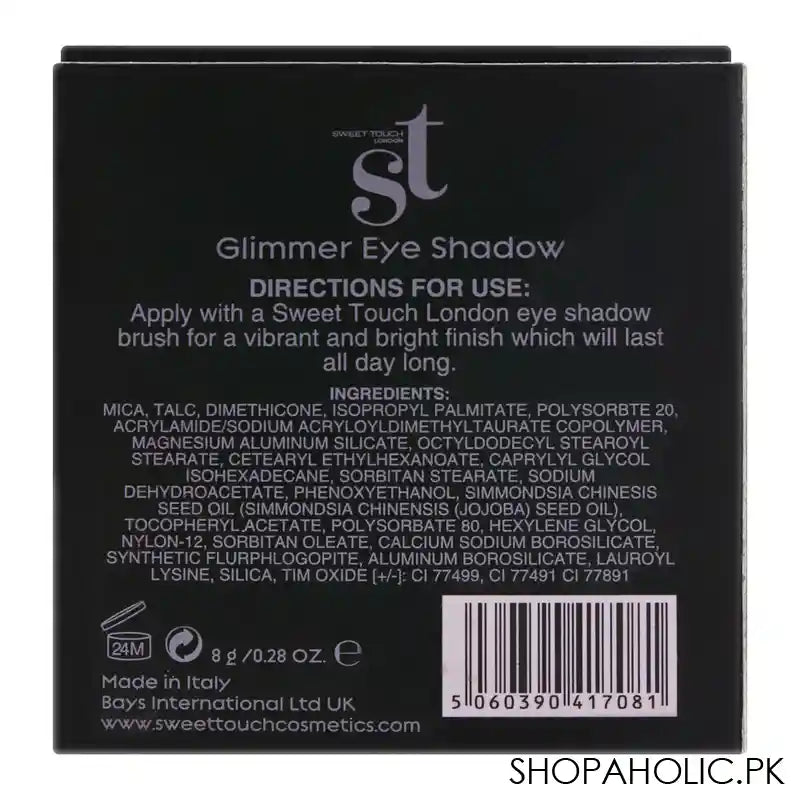 ST London Glam & Shine Glimmer Eyeshadow, Glamour, Waterproof and Long Lasting - Image 5