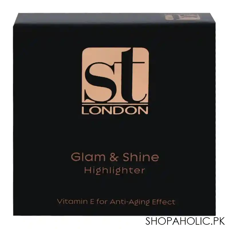 st london glam & shine highlighter, beige gold image4