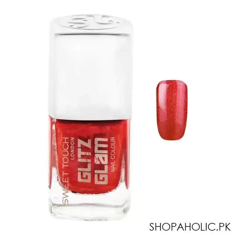 st london glitz glam nail colour, st259 love heart main image