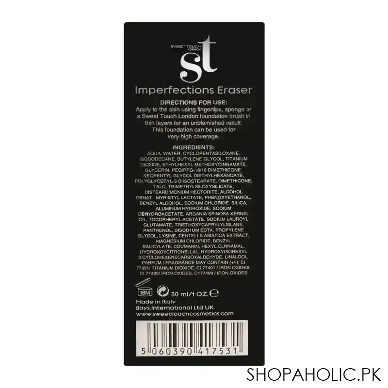 st london imperfection eraser foundation, face & body, je 007, spf 15, concealing camouflage image3