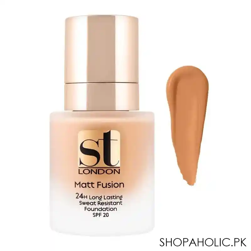 st london matt fusion 24h long lasting sweat resistant foundation, spf 20, fresco main image