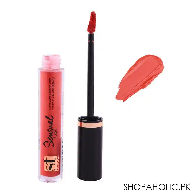 ST London Sensual Lips Lip Gloss, Ruby Red - Main Image