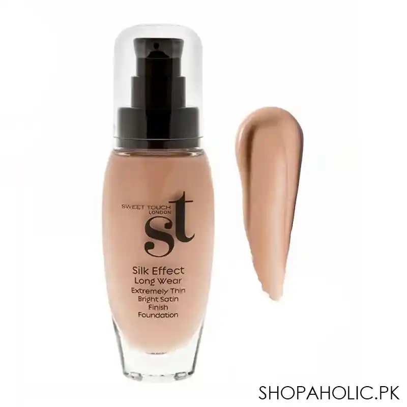 st london youthfull silk effect foundation, 3w, long wear, extremely thin, bright satin finish main image