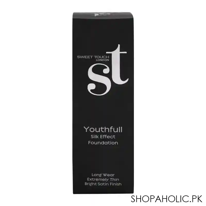 st london youthfull silk effect foundation, fs36, extremely thin, bright satin finish image2