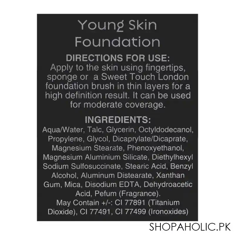 st london youthfull young skin mate foundation, ys 02, long wear, bright satin finish image4