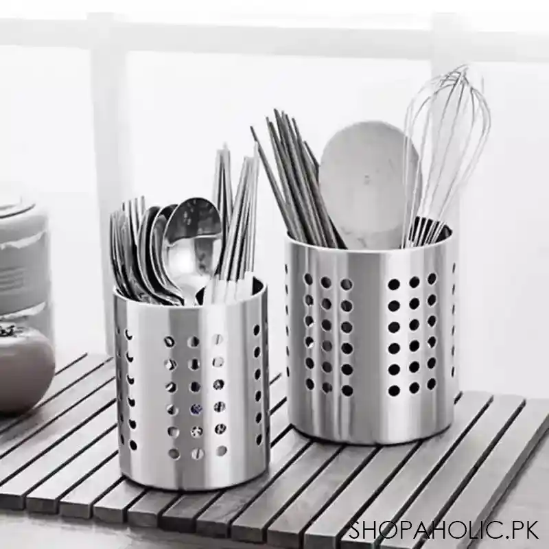 stainless steel chopsticks holder cage image2