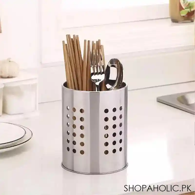 stainless steel chopsticks holder cage image4