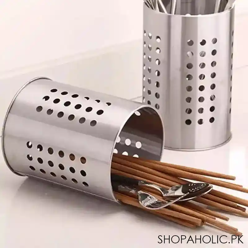 stainless steel chopsticks holder cage image5