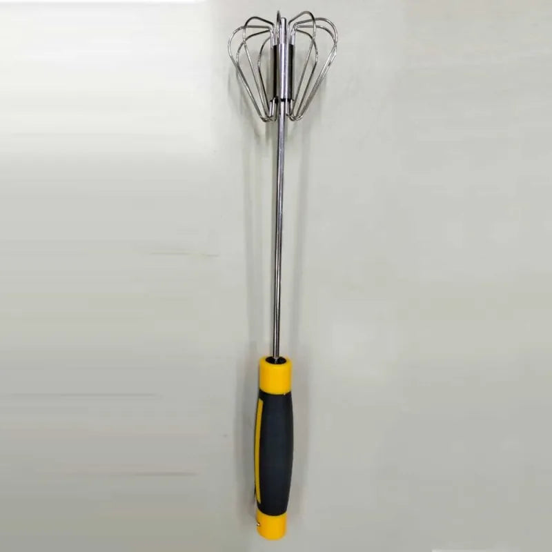 stainless steel hand push egg beater image2