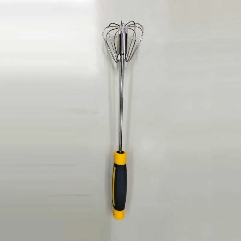 stainless steel hand push egg beater image3