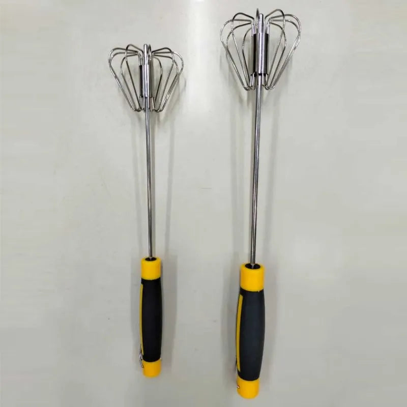 stainless steel hand push egg beater main image