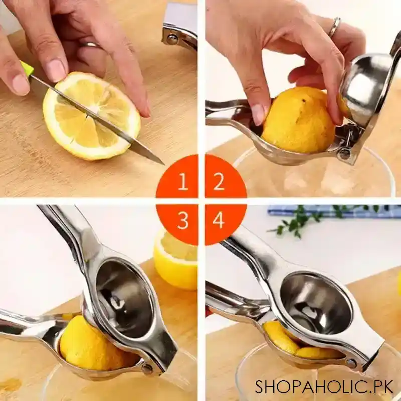 stainless steel lemon squeezer image3