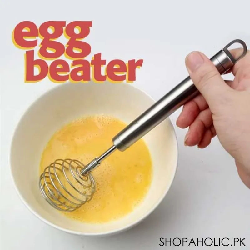 stainless steel manual egg beater main image