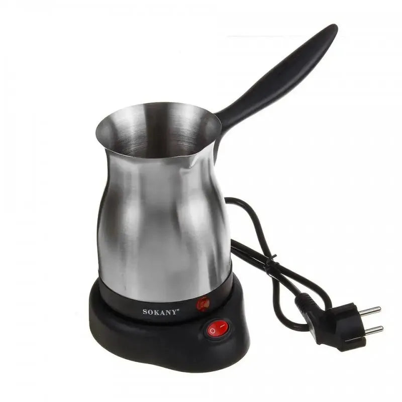 stainless steel portable electric coffee maker image2