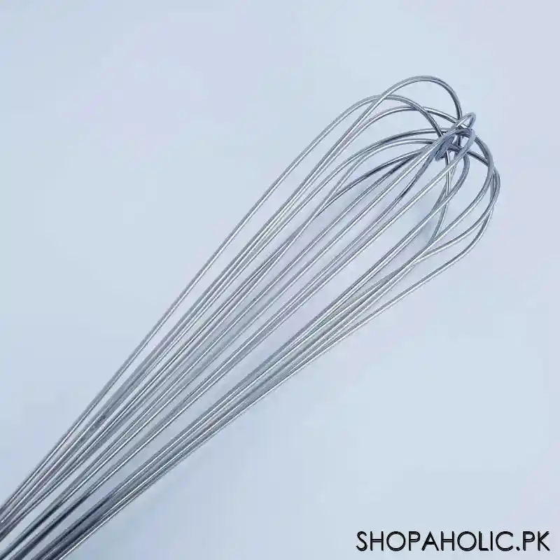 stainless steel professional egg whisker large high quality image3