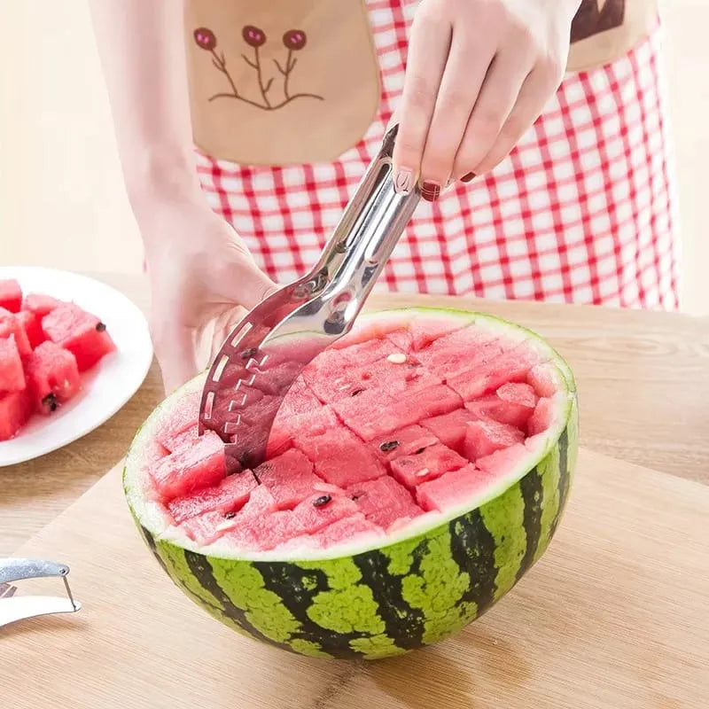 stainless steel watermelon slicer image2