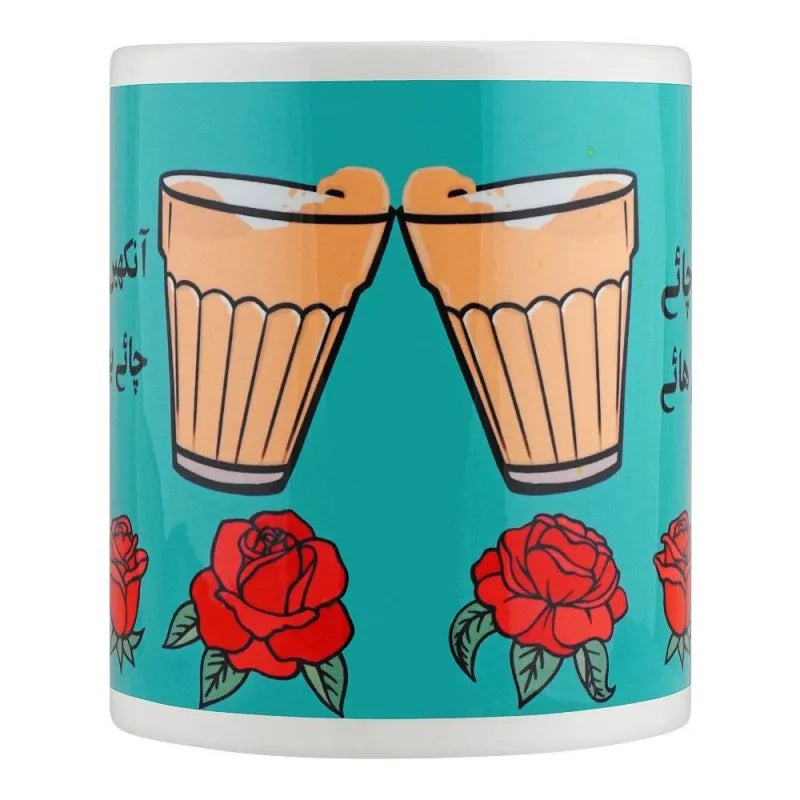 star shine truck art, mai tum aur chai digital printed mug, image2