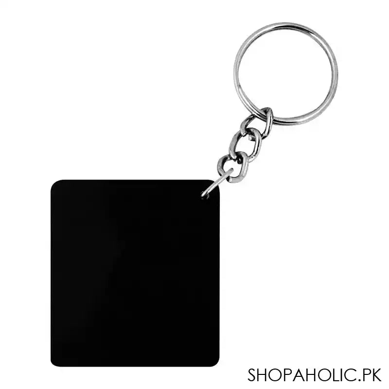 Star Shine Truck Art Tussi Great Hu Keychain, Square Shape - Image 2