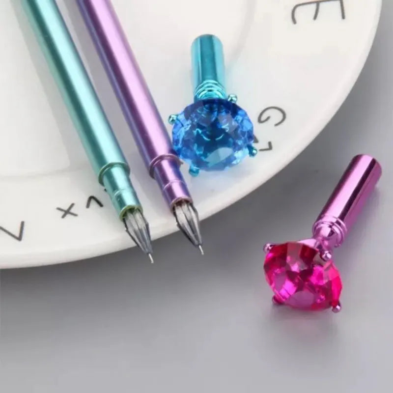 stationery rhinestone gel pen image2