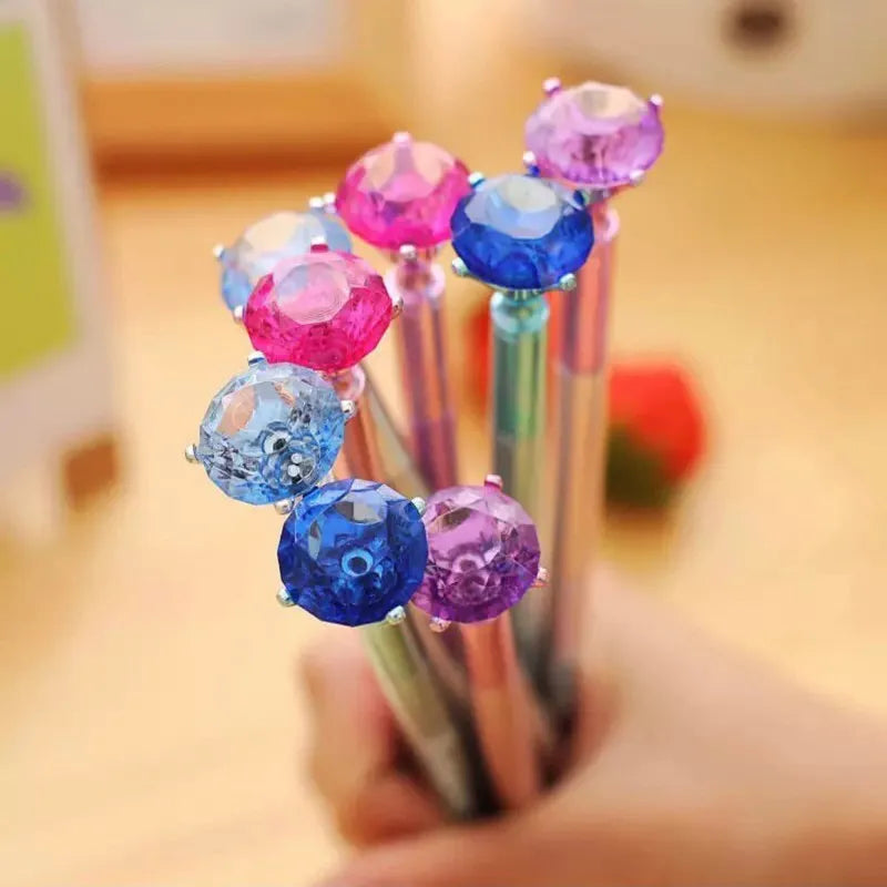 stationery rhinestone gel pen image3