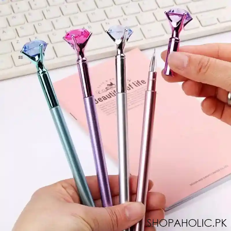 stationery rhinestone gel pen main image