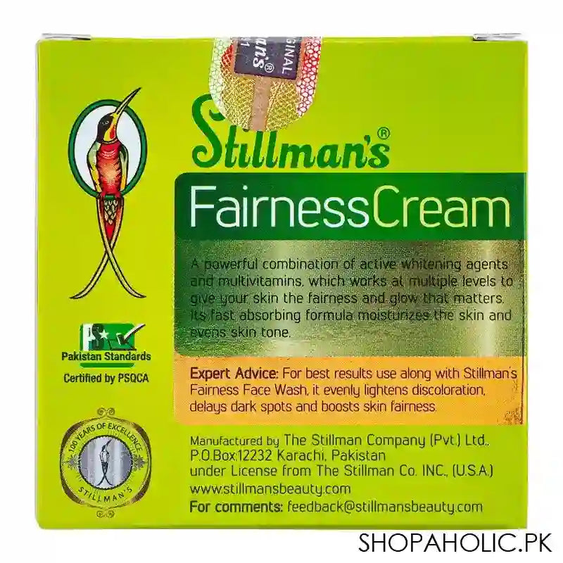 Stillman's Fairness Cream, 28g - Image 2