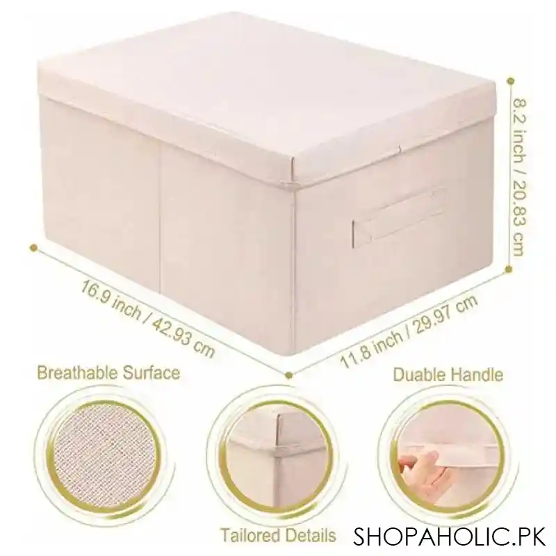 storage box with lid and handle image6