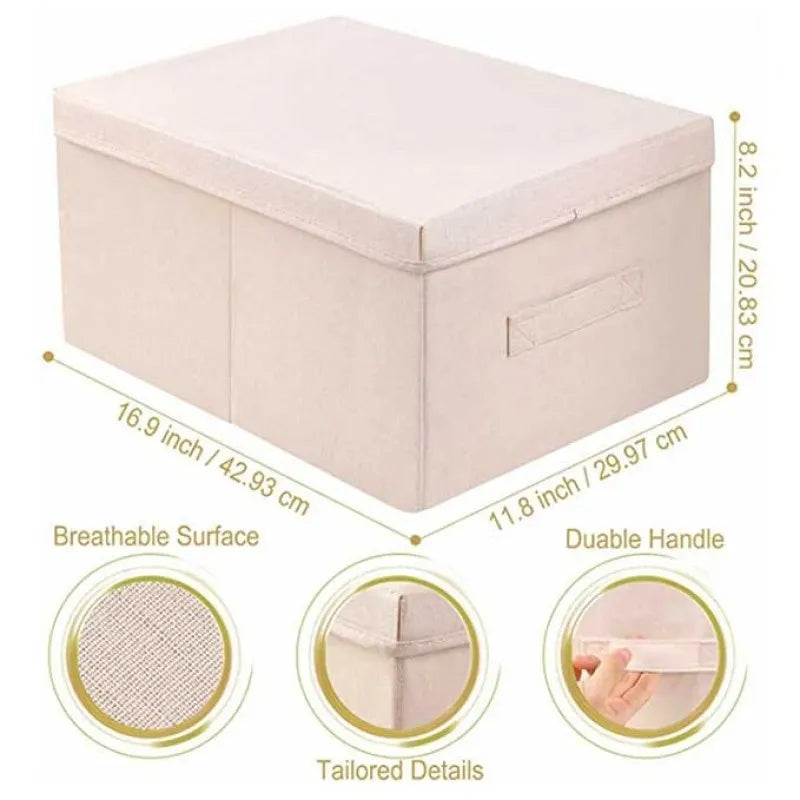 storage box with lid and handle image6