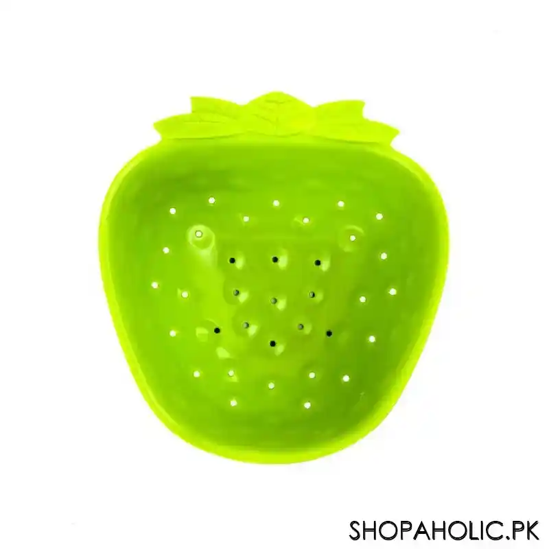 strawberry shaped mini colander melamine image2