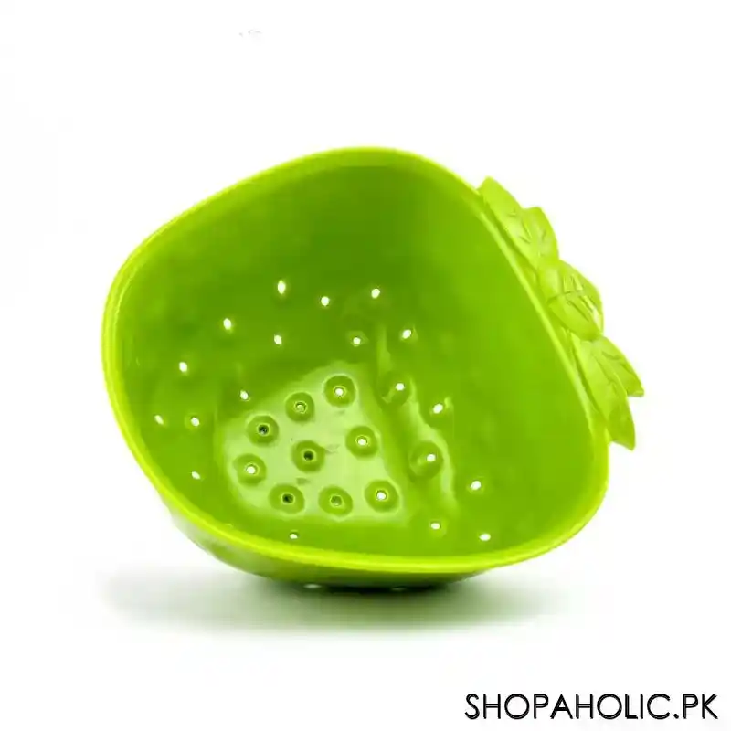 strawberry shaped mini colander melamine image4