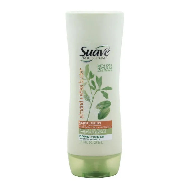 suave professionals almond + shea butter moisturizing conditioner, 373ml main image