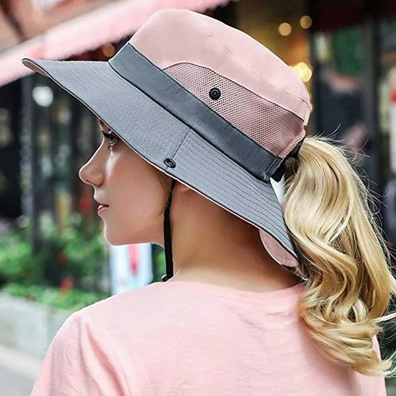 sun hat outdoor uv protection hat for women image5