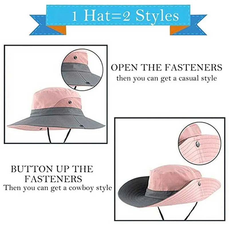 sun hat outdoor uv protection hat for women image6