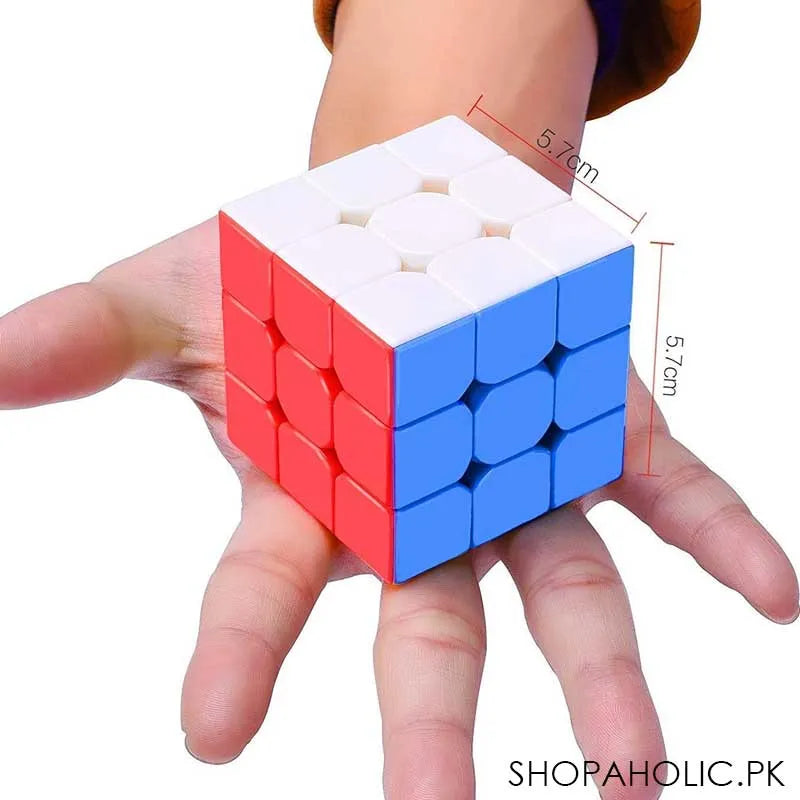 super fast 3x3x3 rubik's cube (iq brain toy for kids) image9