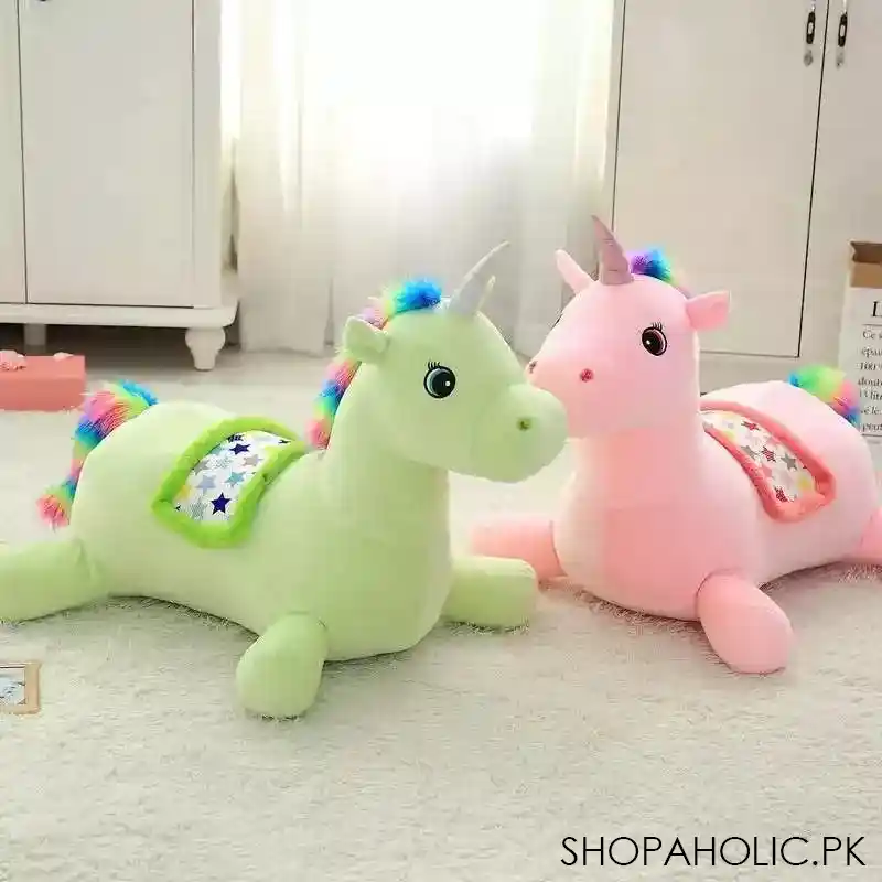 super soft plush unicorn stuffed toy main image