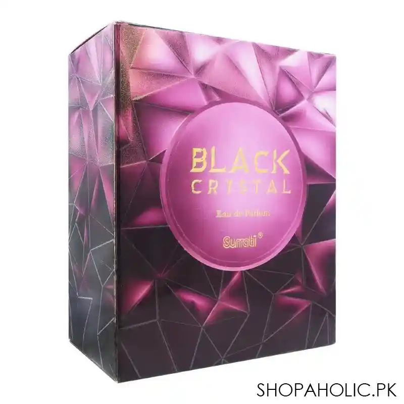 surrati black crystal eau de parfum, fragrance for men & women, 100ml image2