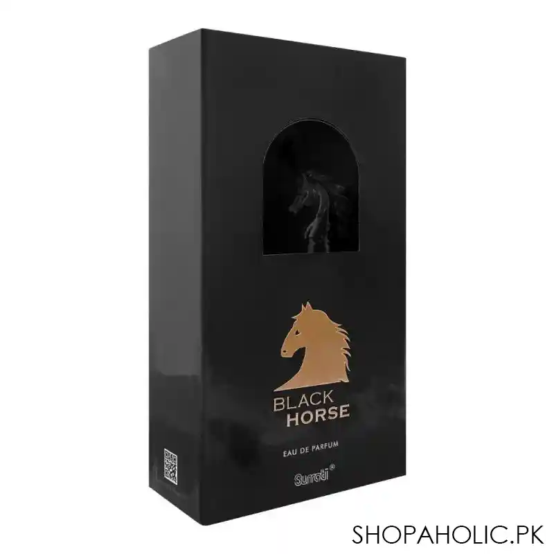 surrati black horse eau de parfum, for men, 100ml image2