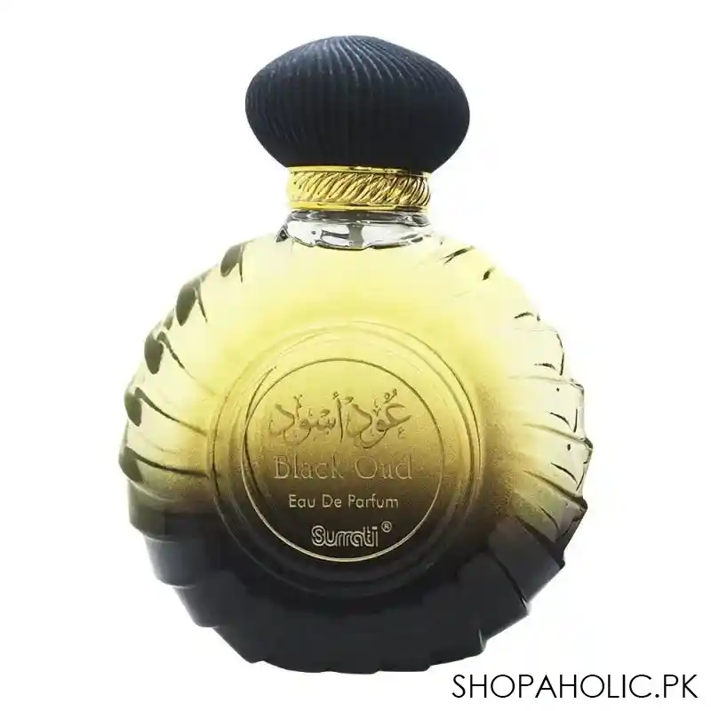 surrati black oud eau de parfum, fragrance for men & women, 100ml main image