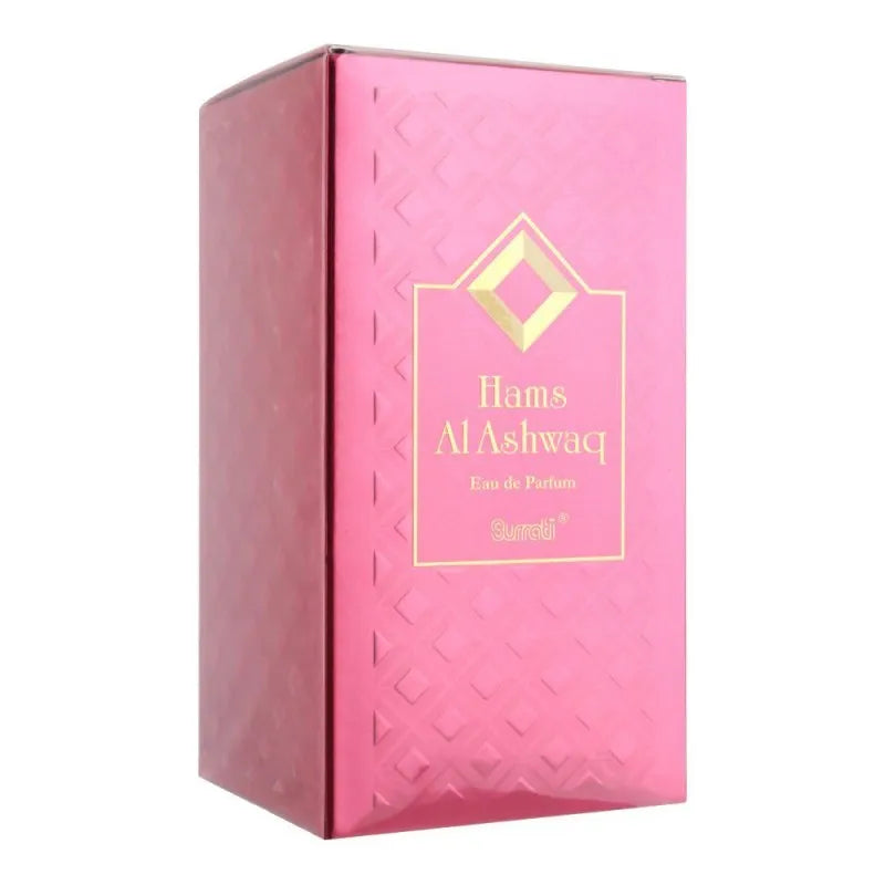 surrati hams al ashwaq eau de parfum, fragrance for women, 100ml image2