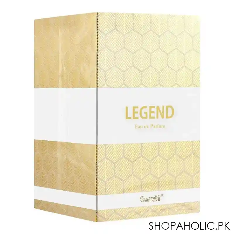 surrati legend white eau de parfum, for men & women, 100ml main image