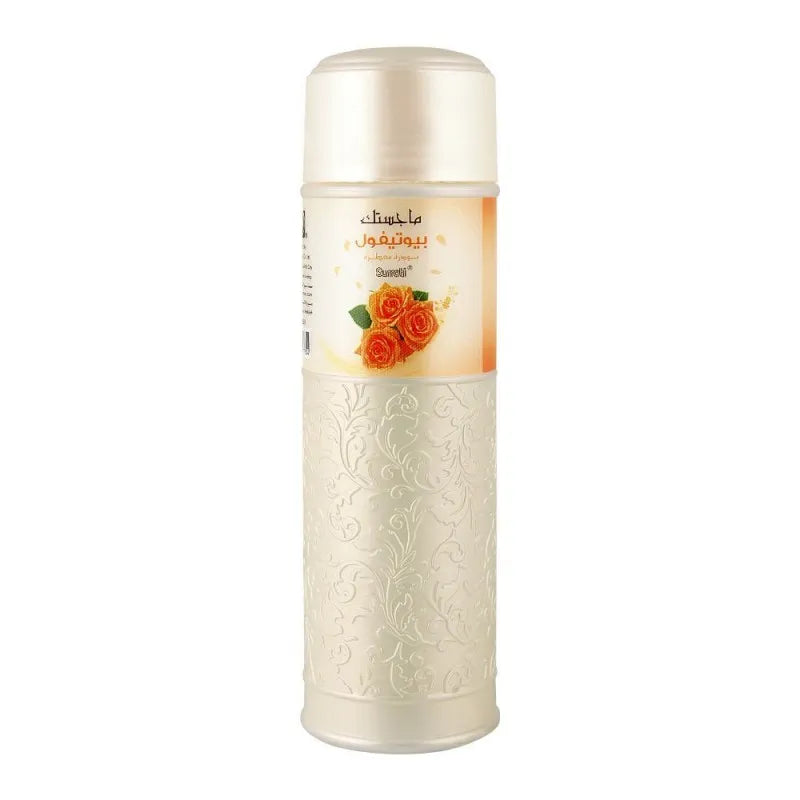 surrati majestic beautiful perfumed talcum powder, 125g image2