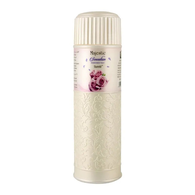 surrati majestic sensation perfumed talcum powder, 125g main image