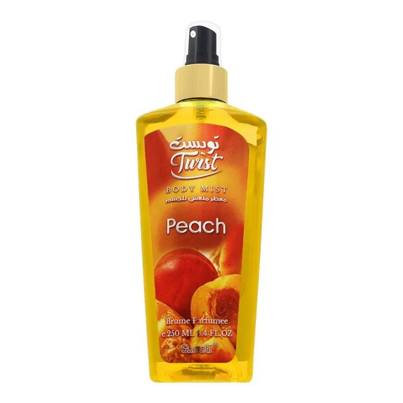 surrati twist peach body mist, 250ml main image