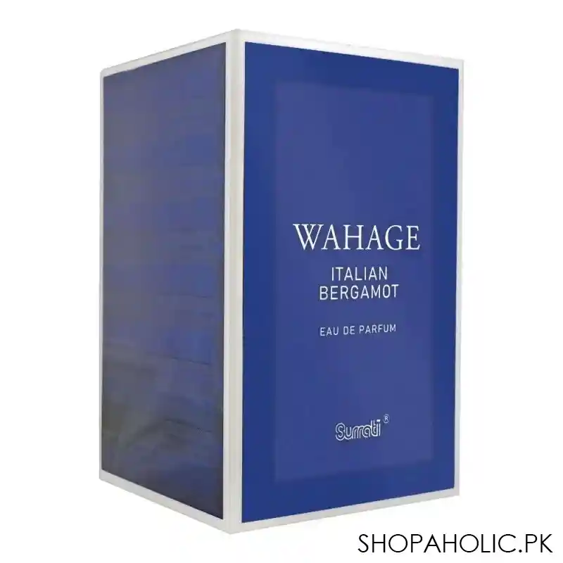 surrati wahage italian bergamot eau de parfum, fragrance for men, 100ml main image