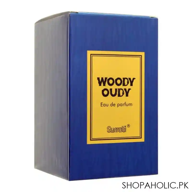 surrati woody oudy eau de parfum, fragrance for men, 100ml main image