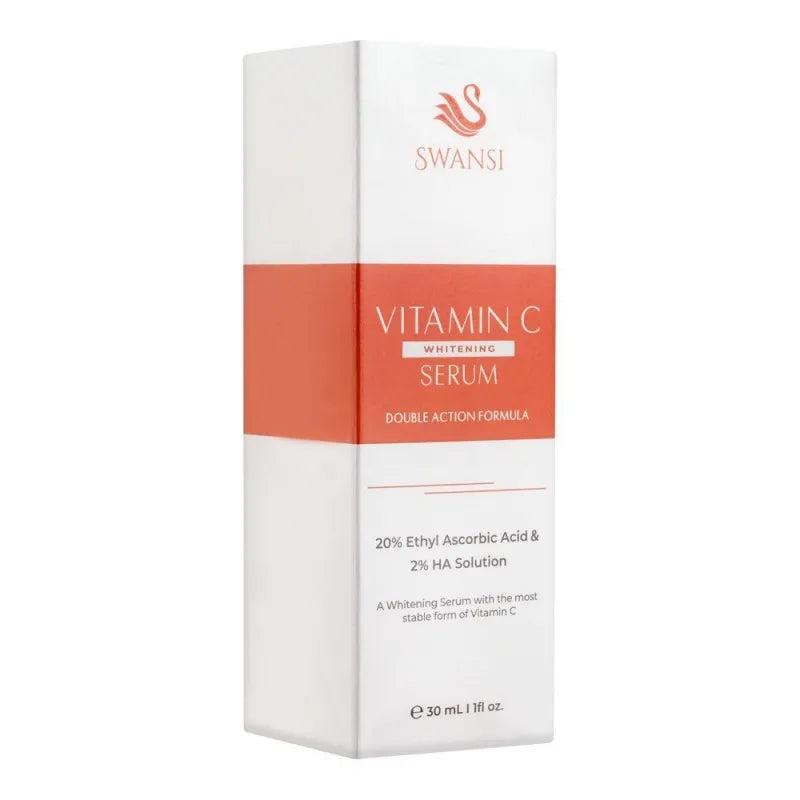 swansi 20% ethyl ascorbic acid & 2% ha solution vitamin c whitening serum, 30ml main image