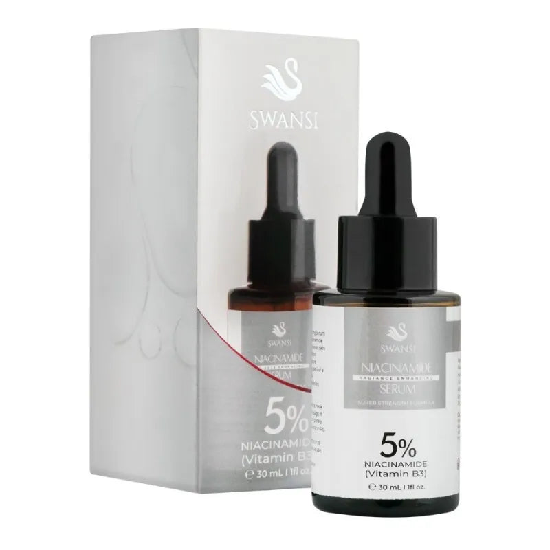 swansi 5% niacinamide vitamin b3 radiance enhancing serum, 30ml main image