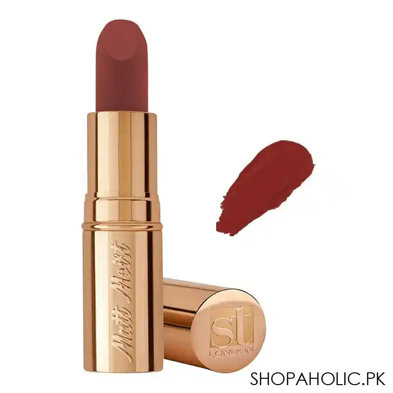 Sweet Touch London Matte Moist Long Lasting Lipstick, Berry Buzz - Main Image