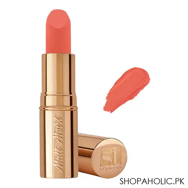 Sweet Touch London Matte Moist Long Lasting Lipstick, Chilli Red - Main Image